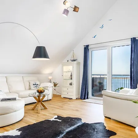 Lungomare Oro, Penthouse Am Yachthafen, Traum Meerblick, Hunde Erwuenscht Kappeln